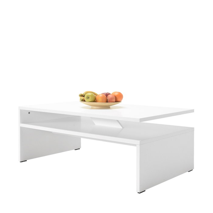 Hanah Home Mesa de Centro Blanco Diamante Hanah Home Mesa de Centro Blanco Diamante